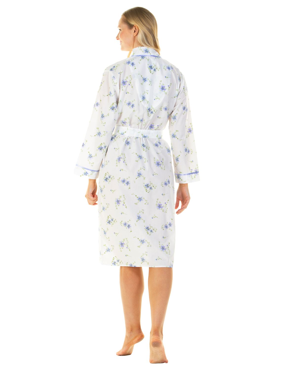 La Marquise Womens Wallflower Woven Robe