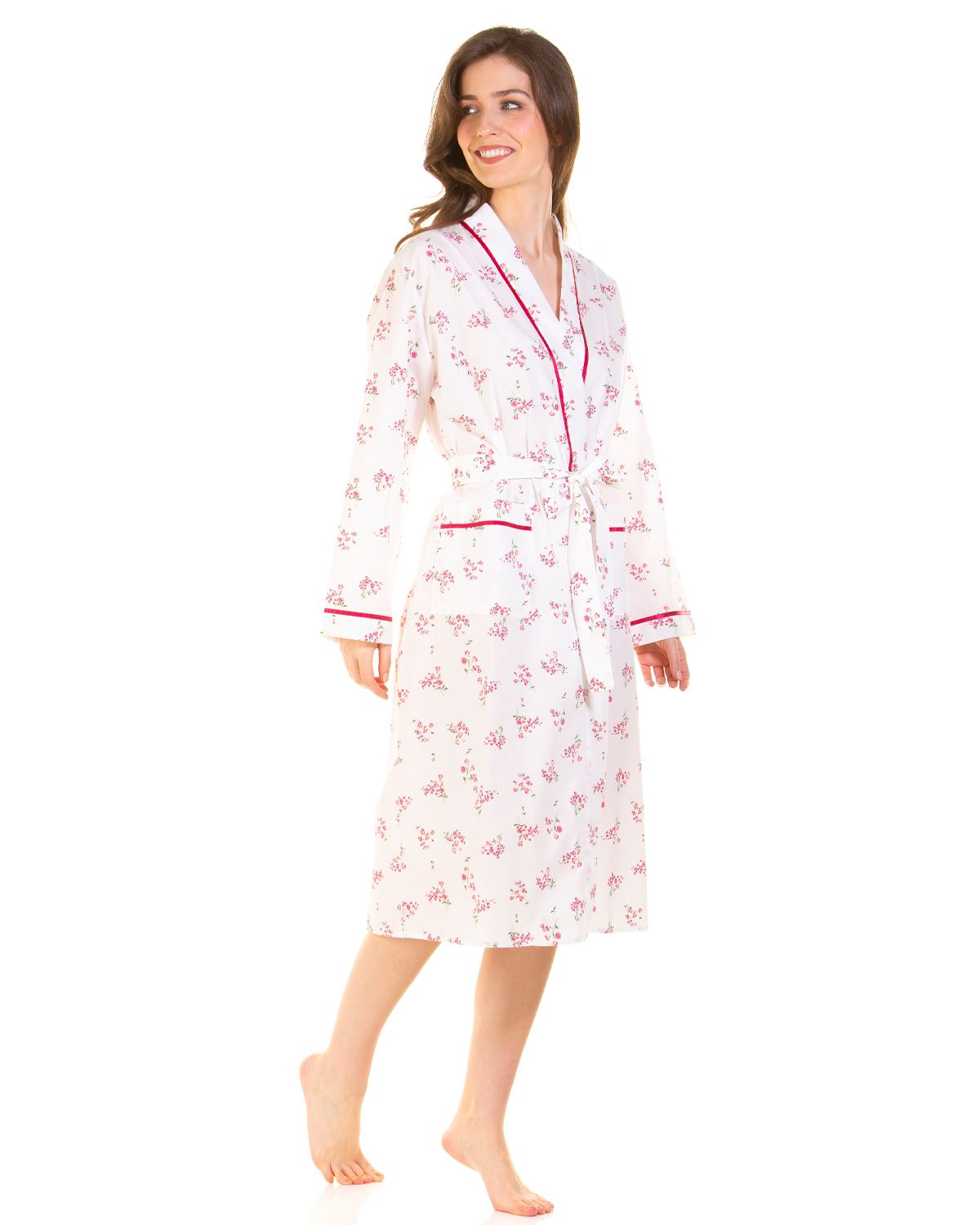 La Marquise Womens Meadow Woven Robe