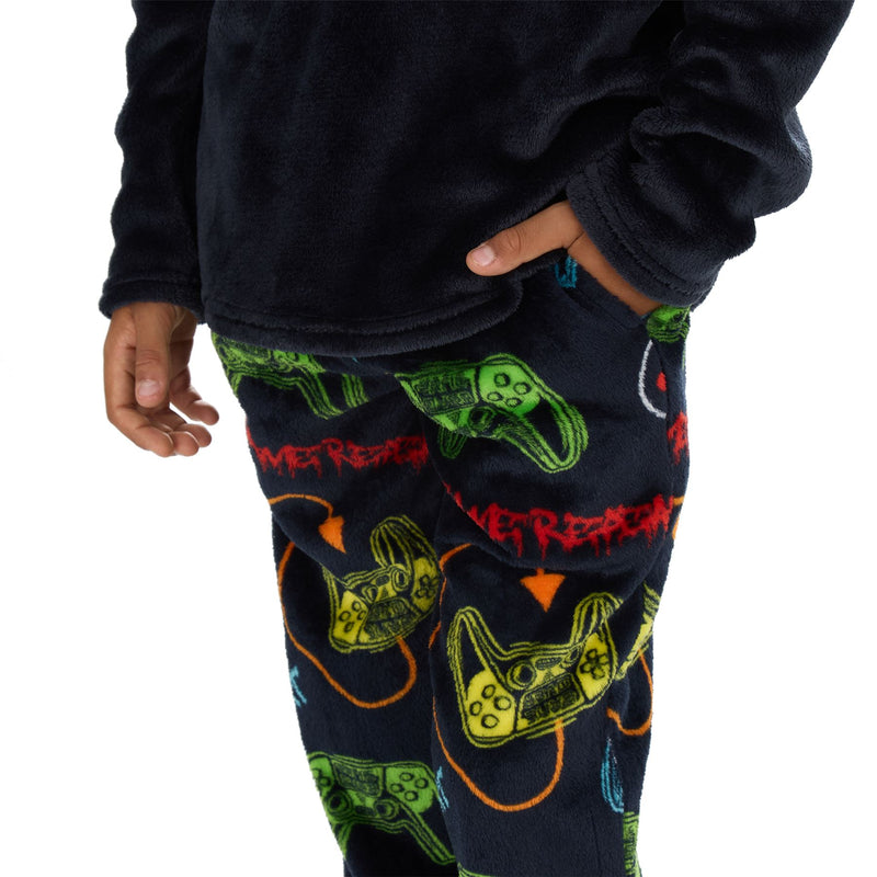 Cargo Bay Boys Polished Fleece Gaming Pyjamas