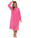 Lady Olga Womens Zip Fleece Dressing Gown