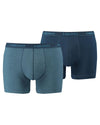 HEAD Mens 2 Pack Cotton Boxer Shorts