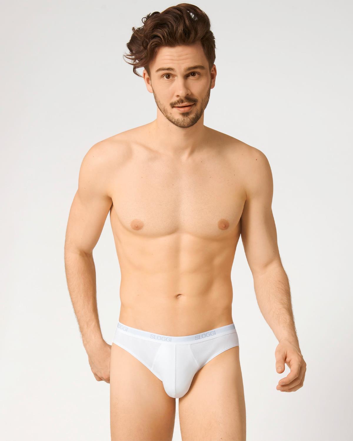 Sloggi Mens 2 Pack Basic+ Cotton Mini Brief