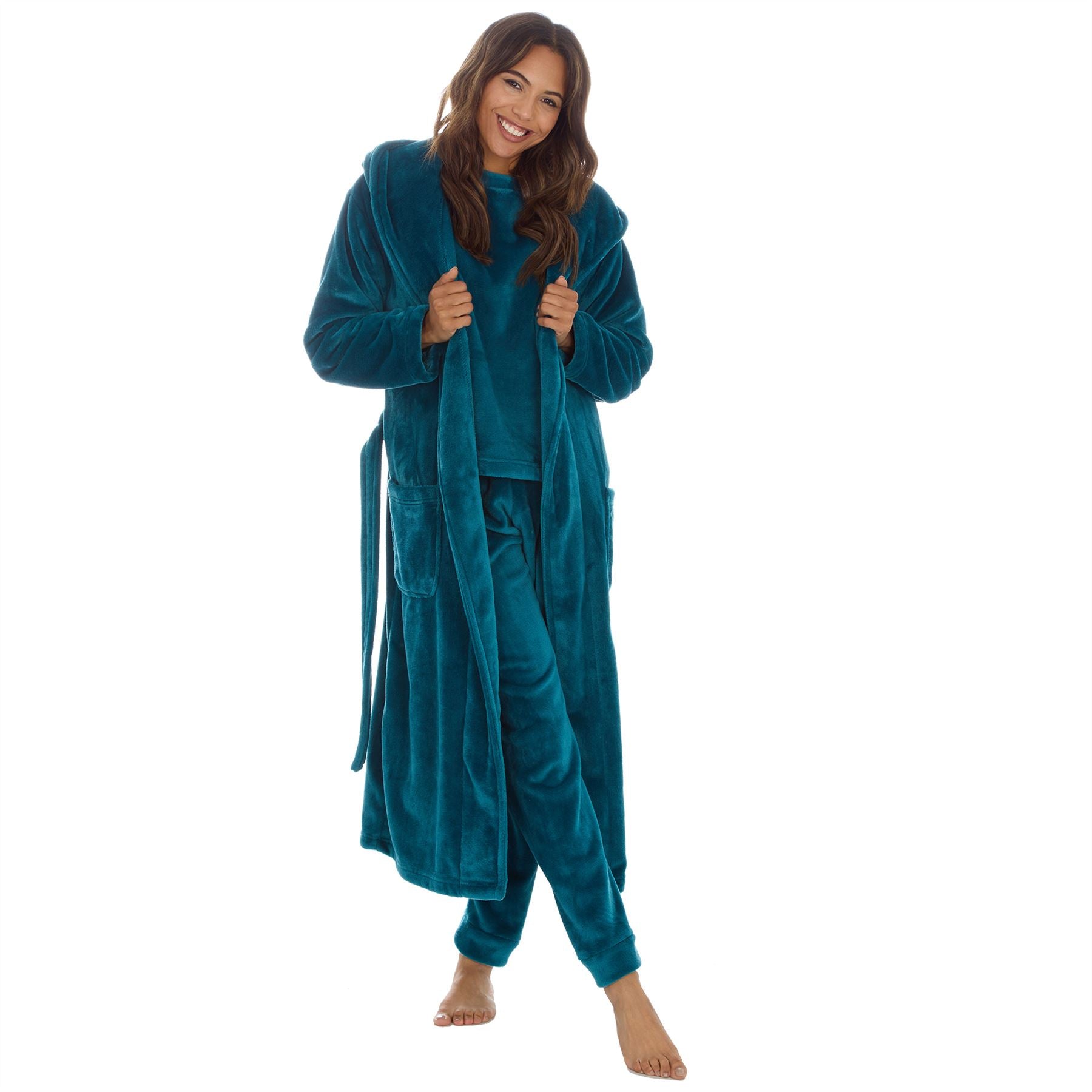 Forever Dreaming Womens Shimmer Fleece Pyjamas