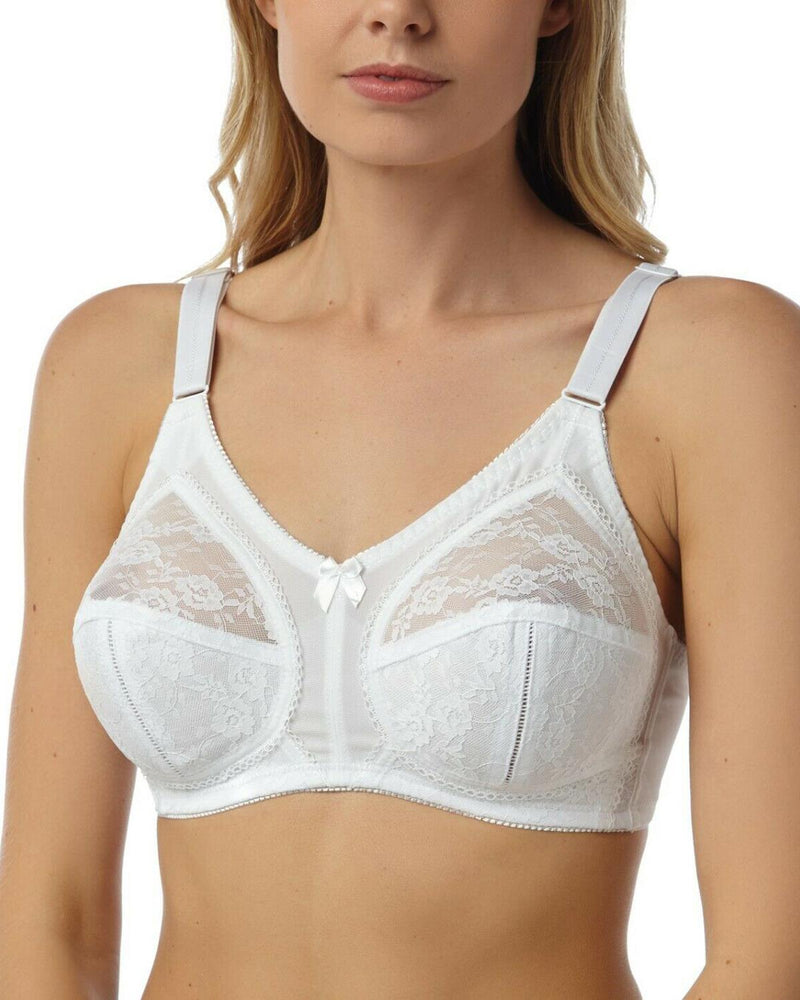 Marlon Womens Lace Firm Control Wireless Bra