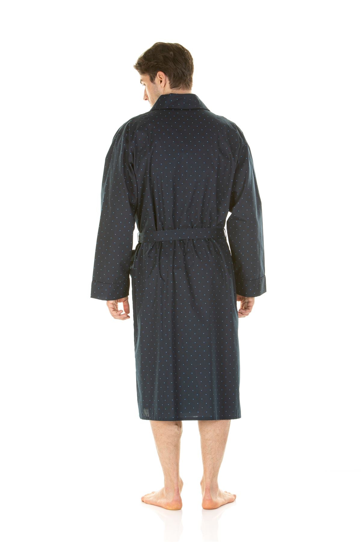 Haigman Mens Easy Care Printed Dressing Gown