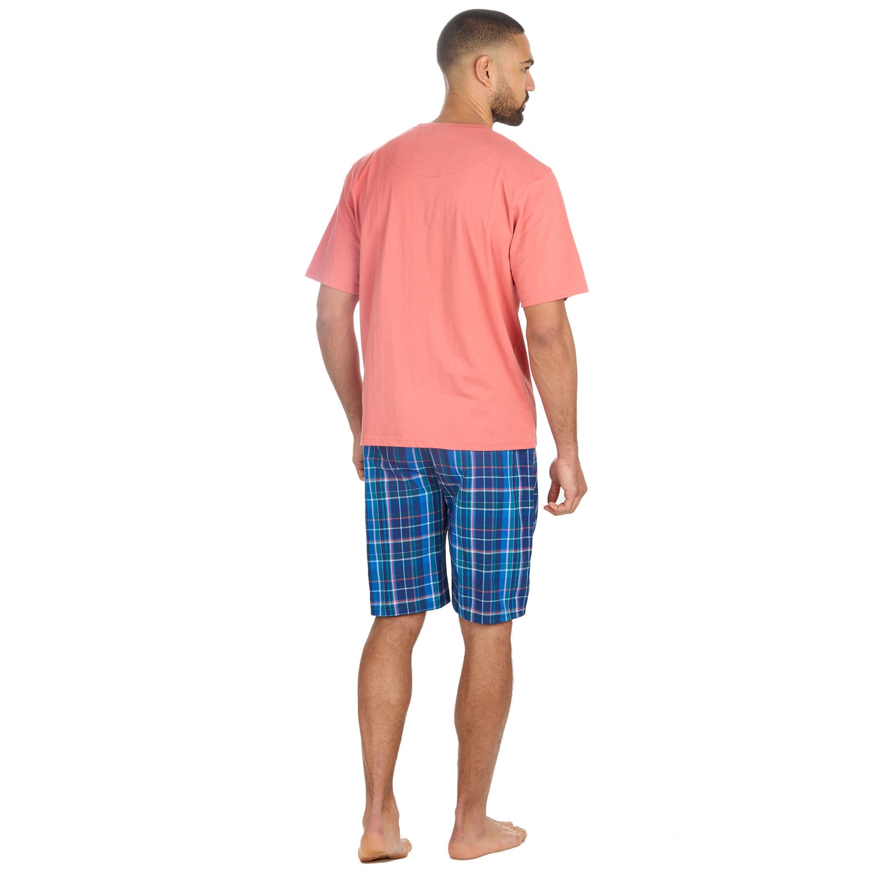 Cargo Bay Mens Check Short Pyjamas