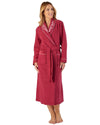 Slenderella Womens Boucle Fleece Dressing Gown