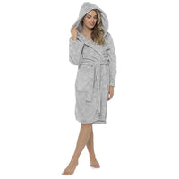 Foxbury Womens Heart Embossed Dressing Gown