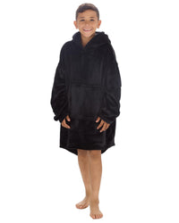 Huggable Kids Plush Fleece Oversized Snuggle Hoodie