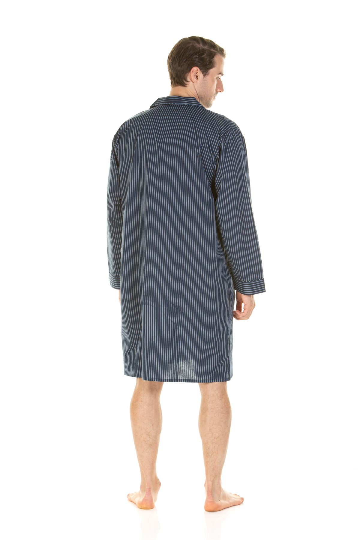 Haigman Mens 100% Poplin Cotton Nightshirt