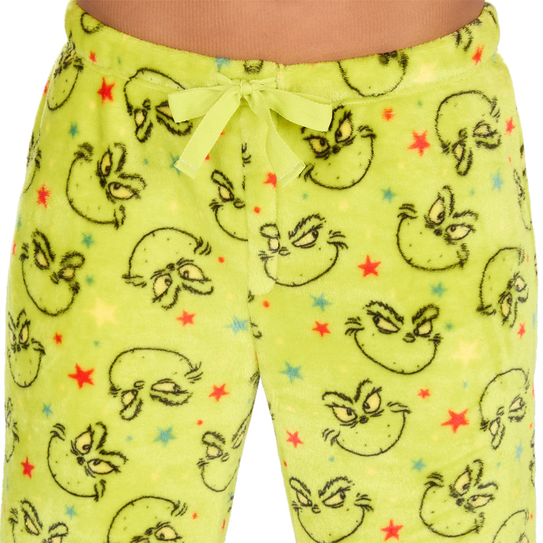 The Grinch Womens Christmas Fleece Pyjamas