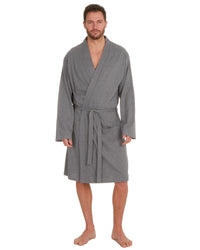 Mens Jersey Lightweight Dressing Gown