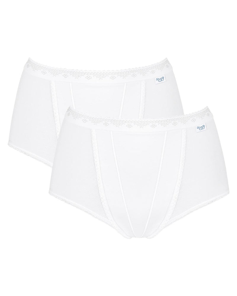 Sloggi Womens 2 Pack Control Maxi Brief