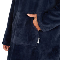 Huggable Adults Plain Oversized Fleece Hoodie