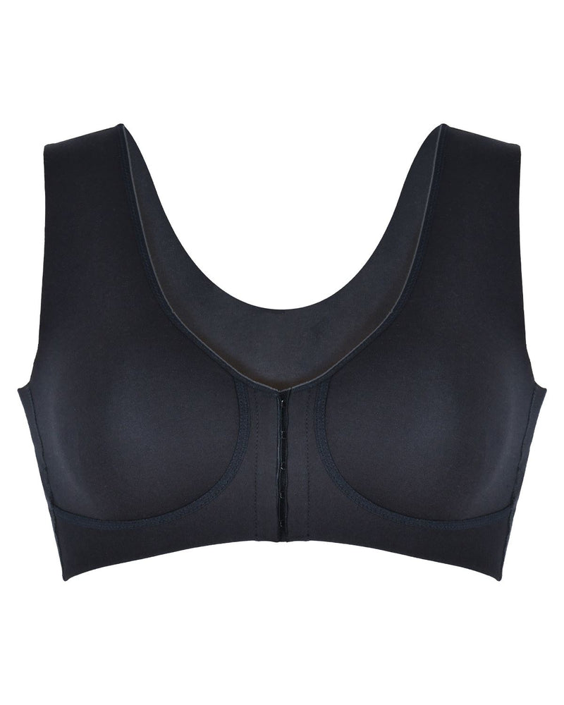 Naturana Womens Front Fastening Wireless Bra