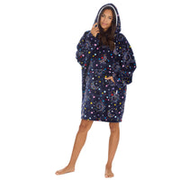 Huggable Womens Celestial Star Snuggle Hoodie