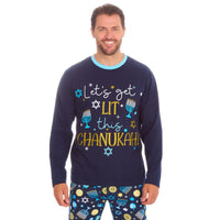 Mens Happy Hanukkah Pyjamas