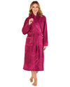 Slenderella Womens 46" Mini Waffle Dressing Gown