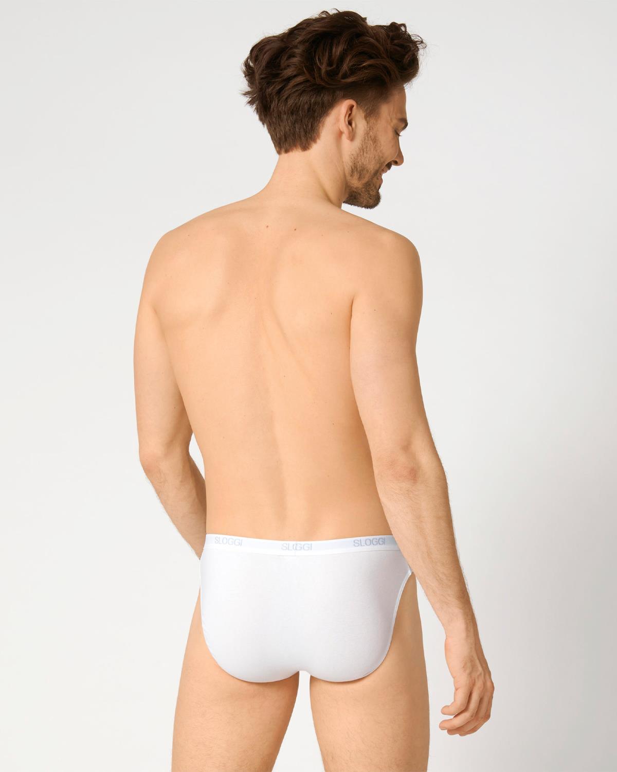 Sloggi Mens 2 Pack Basic+ Cotton Mini Brief