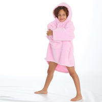 Huggable Girls Pink Snuggle Oversized Hoodie