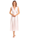 Lady Olga Womens Satin Wide Strap Nightdress