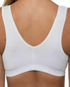 Gemm Womens Cotton Front Fastening Wireless Bra