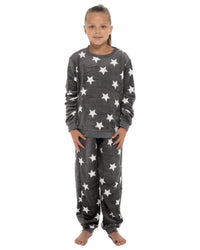 Slumber Hut Girls Star Fleece Pyjamas