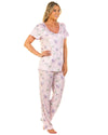 La Marquise Womens Orchid Silkyknit Pyjamas