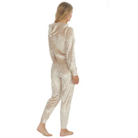 Forever Dreaming Womens Crushed Velvet Onesie