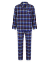 Walker Reid Mens Brushed Cotton Tailored Pyjamas