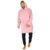 Huggable Adults Plain Oversized Fleece Hoodie