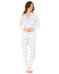 Sue Marks Womens Wincey Meadow Brushed Cotton Pyjamas