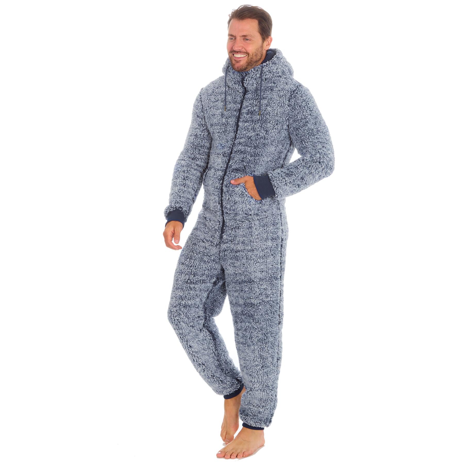 Undercover Mens Sherpa Fleece Onesie