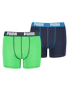 Puma Boys 2 Pack Cotton Basic Boxer Short