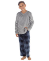 Cargo Bay Boys Polished Fleece Check Pyjamas