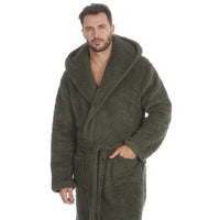 Cargo Bay Mens Borg Fleece Dressing Gown