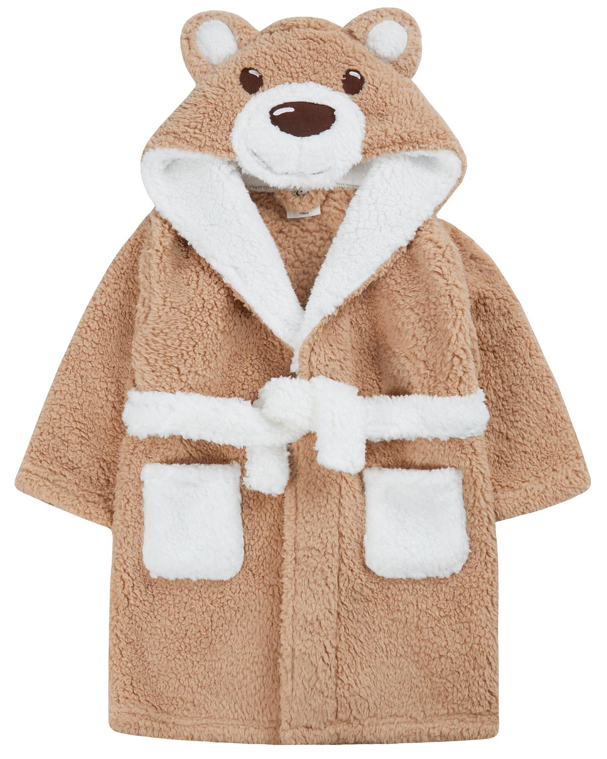 Kids Teddy Bear Dressing Gown Slumber Hut