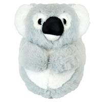 SlumberzzZ Girls Grey Koala Slippers