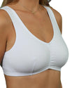 Gemm Womens Cotton Overhead Wireless Bra