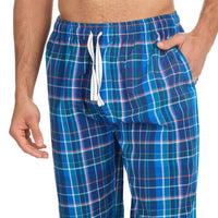 Cargo Bay Mens Check Lounge Shorts