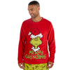 The Grinch Mens Christmas Fleece Pyjamas