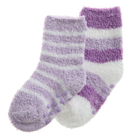 4 Pairs Baby Girls Striped Cosy Socks