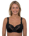 Gemm Womens Underwired Satin & Lace Bra