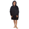 Huggable Kids Plain Oversized Fleece Hoodie