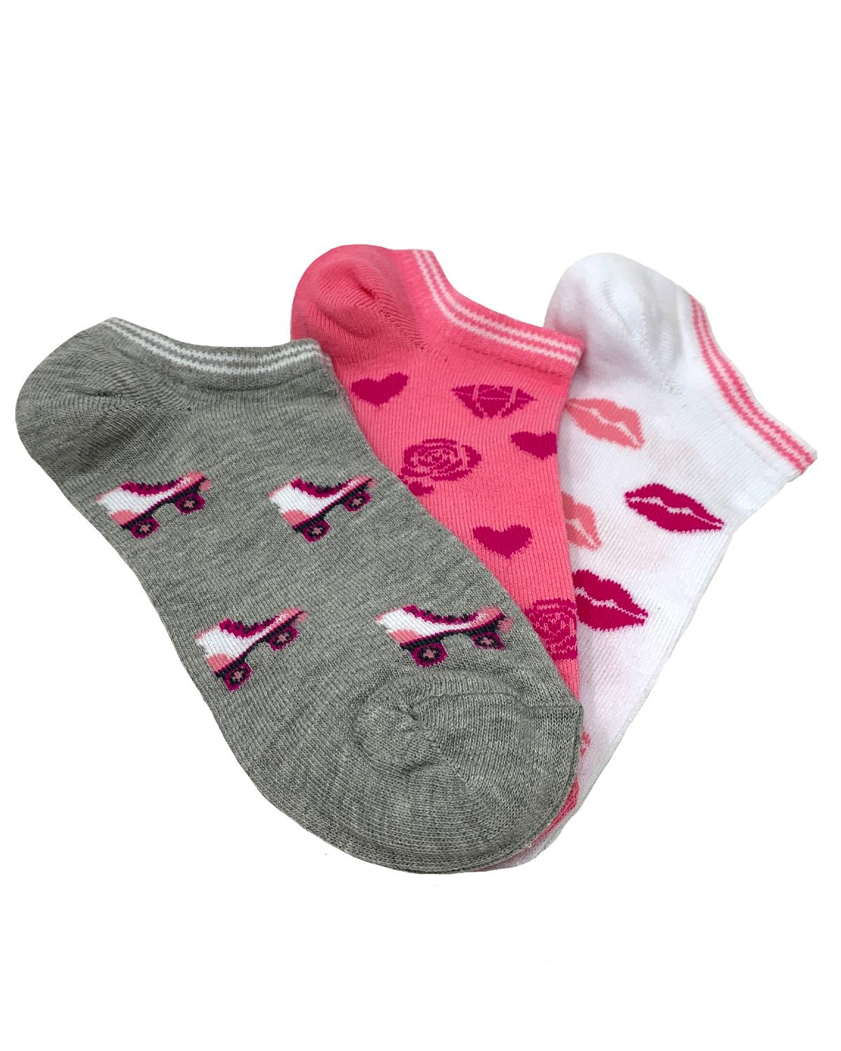 Nice Socks Womens 3 Pack Skates Trainer Socks