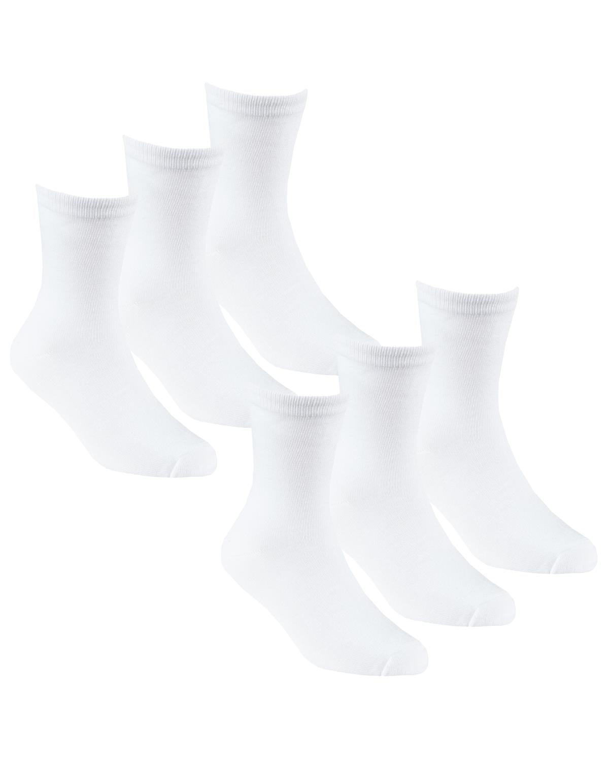 6 Pairs Kids Bamboo Ankle Socks