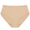 Anucci Womens 5 Pack Neutral Midi Briefs