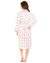 La Marquise Womens Meadow Woven Robe