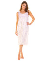 La Marquise Womens Primrose in Bloom Jersey Sleeveless Nightie