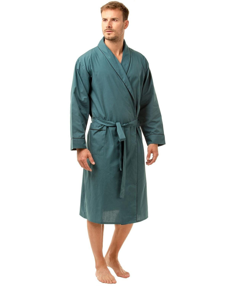 Haigman Mens Poly Cotton Dressing Gown